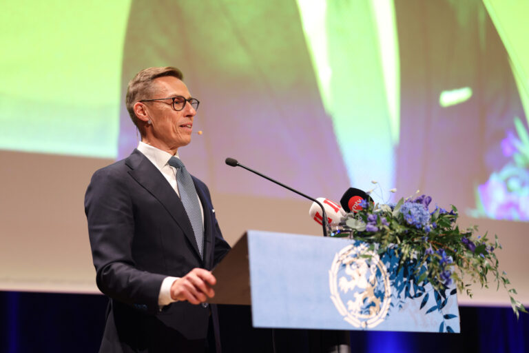 Presidenttiehdokas Alexander Stubb