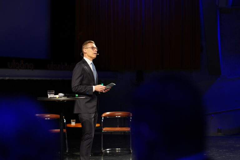 Alexander Stubb kampanja-avauksessa